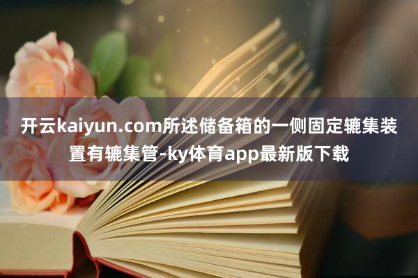 开云kaiyun.com所述储备箱的一侧固定辘集装置有辘集管-ky体育app最新版下载